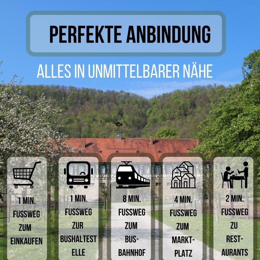 Moderne, Helle 1 Zimmer-Wohnung In Citylage 巴特乌拉赫 外观 照片